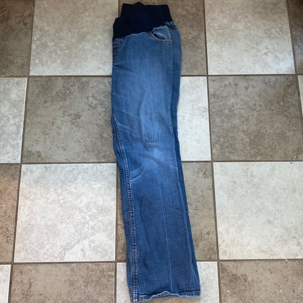 Liz Lange for target Maternity jeans size 4